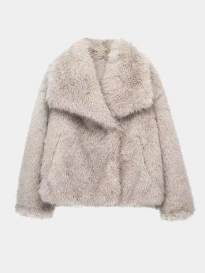 GIO ROSSI – CHIC FUR JACKET