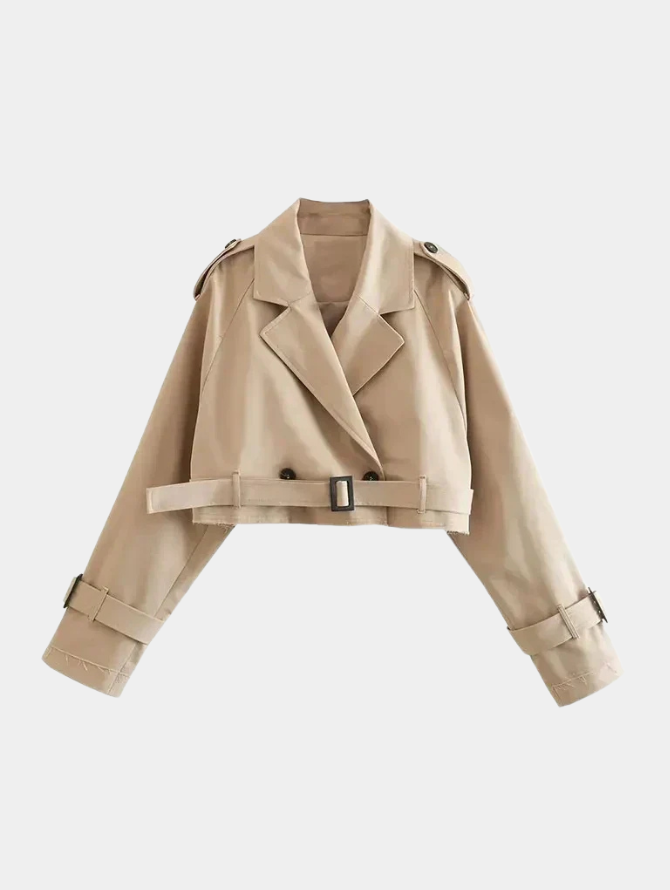 GIO ROSSI - SHORT BELTED JACKET