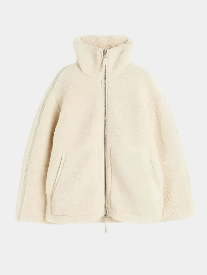 GIO ROSSI - TEDDY FLEECE JACKET