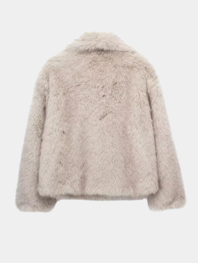 GIO ROSSI – CHIC FUR JACKET