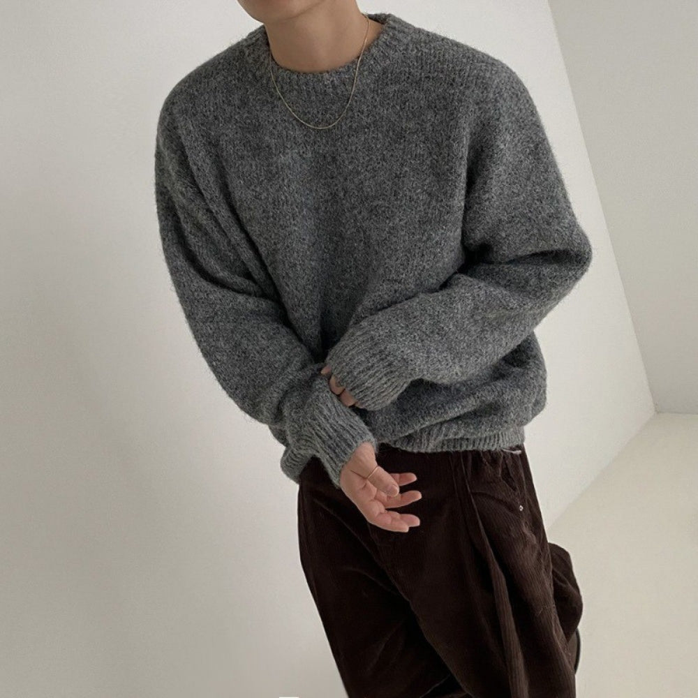 GIO ROSSI - KNITTED ROUND NECK SWEATER