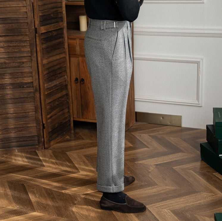 GIO ROSSI - HOUNDSTOOTH TROUSERS