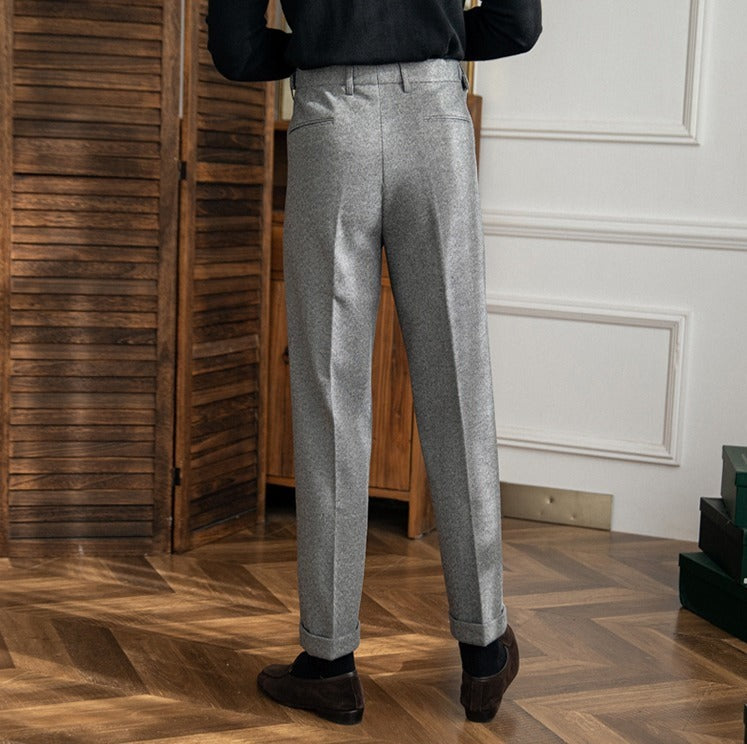 GIO ROSSI - HOUNDSTOOTH TROUSERS