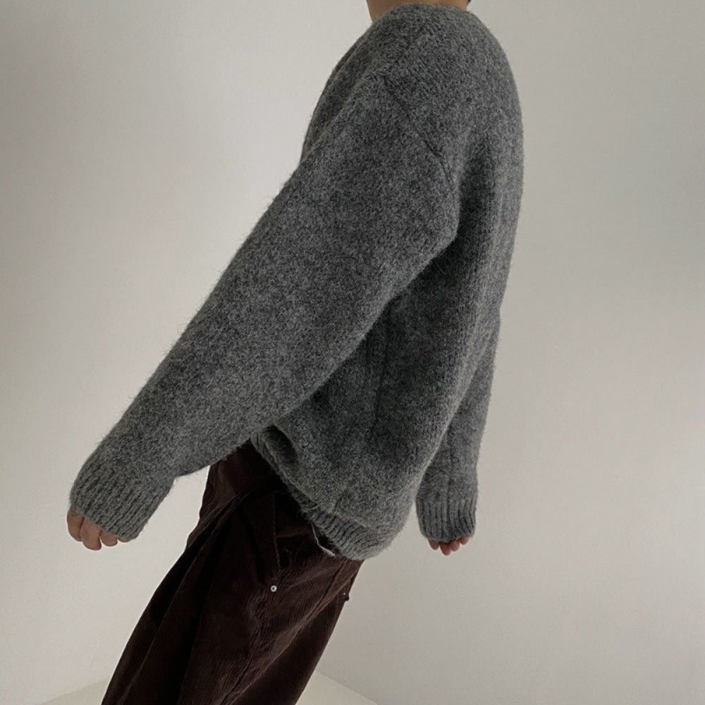 GIO ROSSI - KNITTED ROUND NECK SWEATER