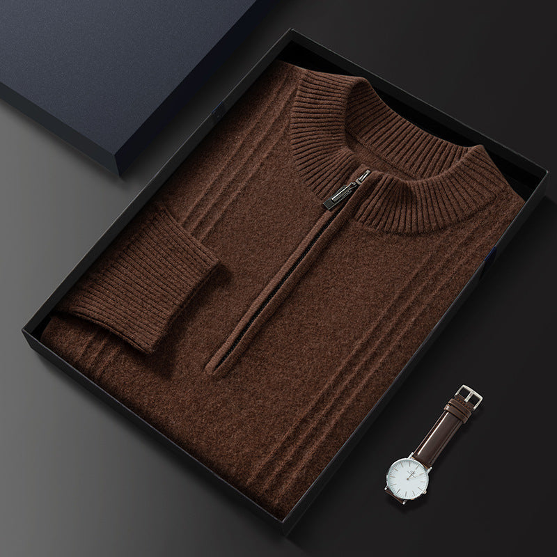 GIO ROSSI - CASHMERE HALF-ZIP