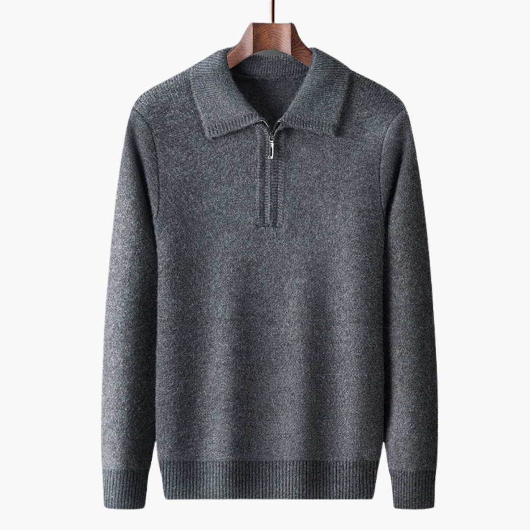 GIO ROSSI - CASHMERE SWEATER WITH LONG SLEEVES