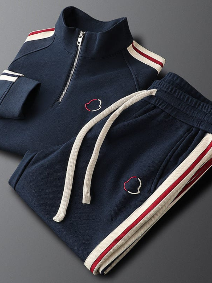 GIO ROSSI - QUARTER-ZIP TRACKSUIT